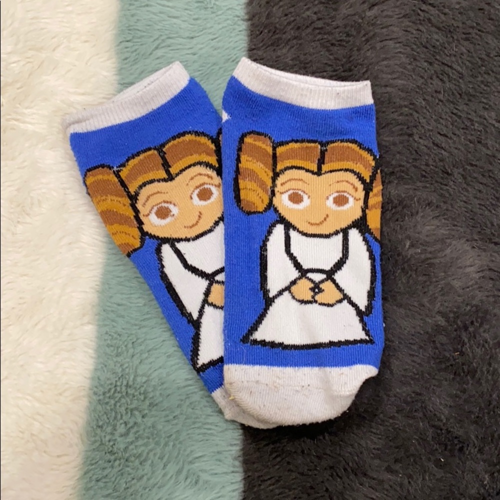 Princess Leia Socks
